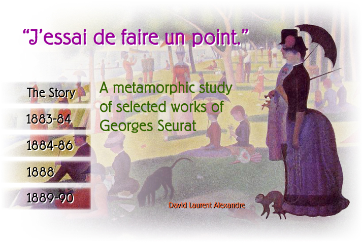 J'essai de faire un point: A metamorphic study of selected works of Georges Seurat
